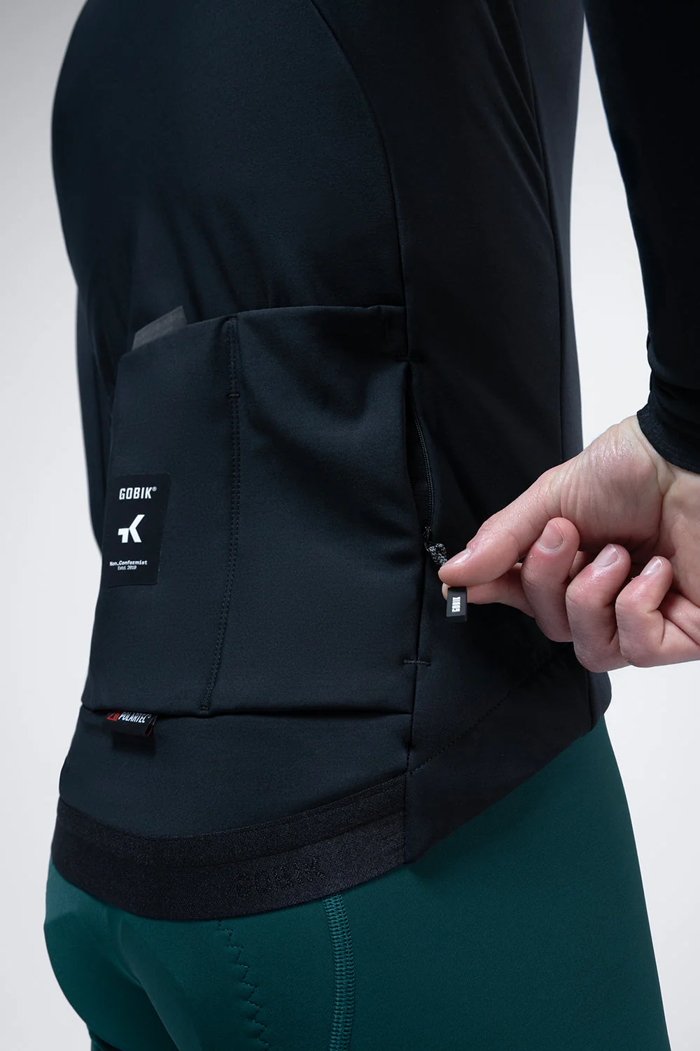 Casaco térmico Gobik Skimo Solid Ink Black - Image 5