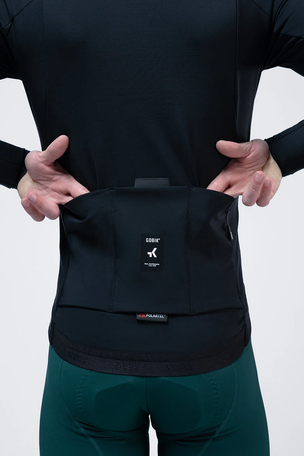 Casaco térmico Gobik Skimo Solid Ink Black - Image 3