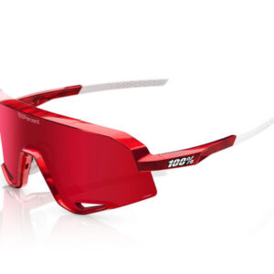 Óculos 100% SLENDALE PIDCOCK GLOSS RED HOLOGRAPHIC - HiPER FIRE RED MIRROR